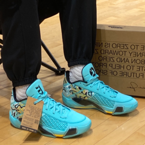 Giay Nike Air Jordan 38 Low x Guo Ailun 'Turquoise' FZ3223-300