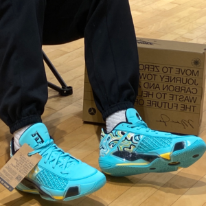 Giay Nike Air Jordan 38 Low x Guo Ailun 'Turquoise' FZ3223-300