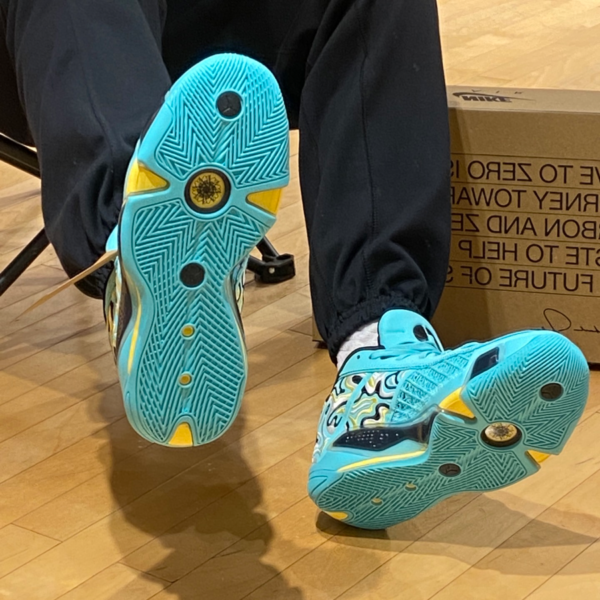 Giay Nike Air Jordan 38 Low x Guo Ailun 'Turquoise' FZ3223-300