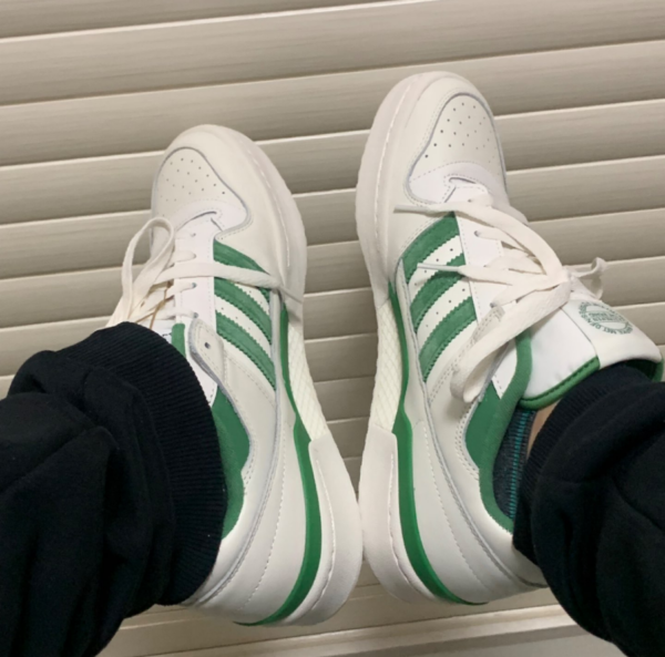 Giay Adidas Forum Low CL 'White Preloved Green' IG3778
