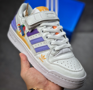 Giay Adidas Forum Low 'White Light Purple' GY8209
