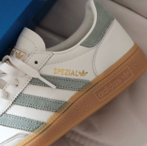Giay Adidas Handball Spezial 'Silver Green' IF9730