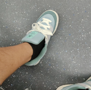 Giay Adidas Originals Adimatic 'Blue White' IF1590