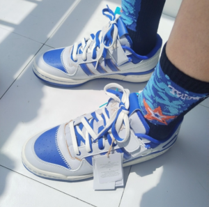 Giay Adidas Originals Forum 'Blue Grey' IE0476