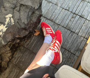 Giay Adidas SL72 'Scarlet Cream White' IE3475