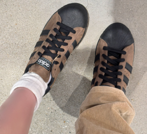 Giay Adidas Superstar 82 'Black Brown' IF9034