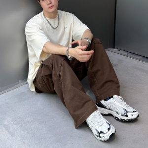 Giay Asics Gel‑Kahana TR V4 'Black White' 1203A497‑100