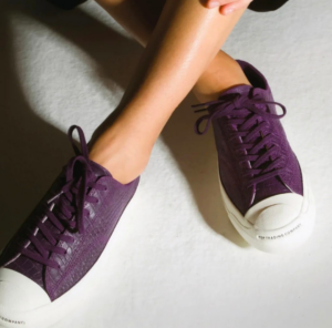 Giay Converse Jack Purcell x Pop Trading Company 'Grand Purple' 170544C