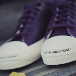 Giay Converse Jack Purcell x Pop Trading Company 'Grand Purple' 170544C