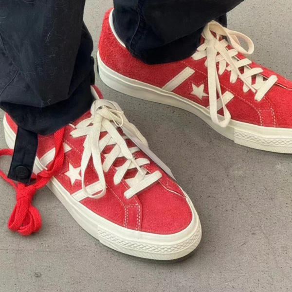 Giay Converse One Star Academy Pro Suede 'Red Egret' A07620C