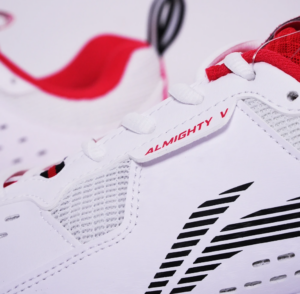 Giay Lining Almighty V 'White Red' AYTT001-8