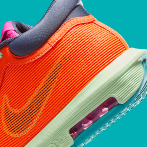 Giay Nike LeBron Witness 8 'Orange Laser Fuchsia' FB2239-800