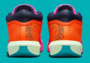 Giay Nike LeBron Witness 8 'Orange Laser Fuchsia' FB2239-800