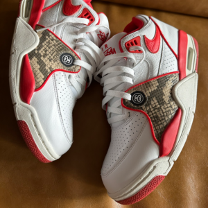 Giay Nike Stussy x Air Flight 89 Low SP 'Red' FD6475-101
