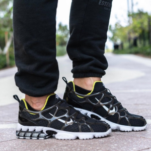 Giay Nike Stussy x Air Zoom Spiridon Kukini 'Black' CJ9918-001