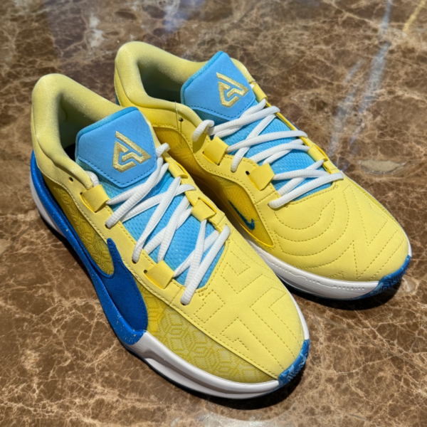 Giay Nike Zoom Freak 5 GS 'Canary Yellow' DZ4486-400