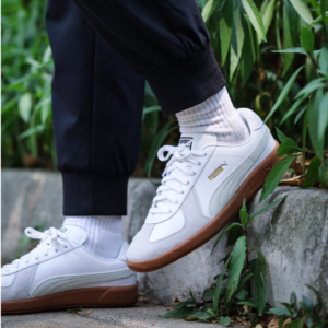 Giay Puma Army Trainer 'White Gray' 386607-05