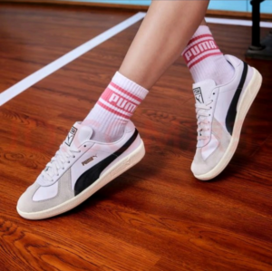 Giay Puma Army Trainer 'White Gray' 386607-05