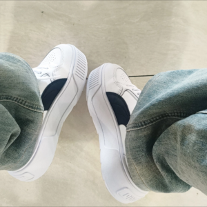 Giay Puma Karmen Rebelle 'White Black' 387212-02