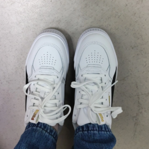 Giay Puma Karmen Rebelle 'White Black' 387212-02