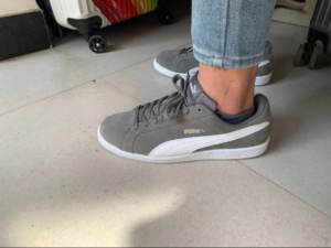 Giay Puma Smash Suede 'Grey' 361730-24