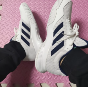 Giay Adidas Court Spec 2 'White Dark Blue' ID2470