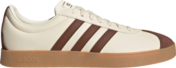 Giay Adidas VL Court 2.0 'Cream Brown Gum' ID6016