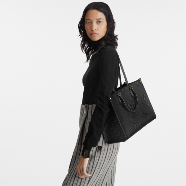 Tui Louis Vuitton Onthego Bag MM Tote 'Black' M45595