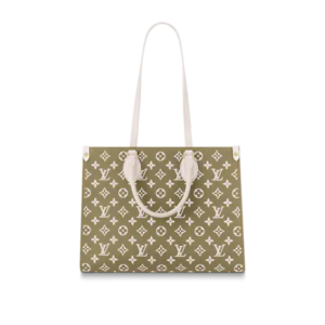 Tui Louis Vuitton Onthego MM Tote Monogram 'Kaki Beige' M46060