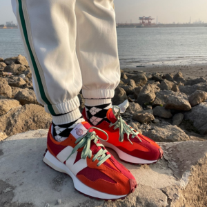Giay New Balance 327 x Todd Snyder 'Pomegranate' MS327TSA