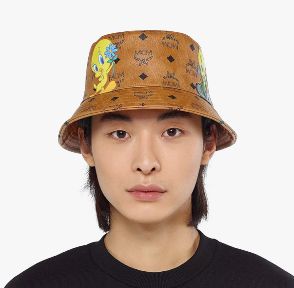 Mu MCM x Looney Tunes Tweety Visetos 'Brown' MEHDSMM13CO001