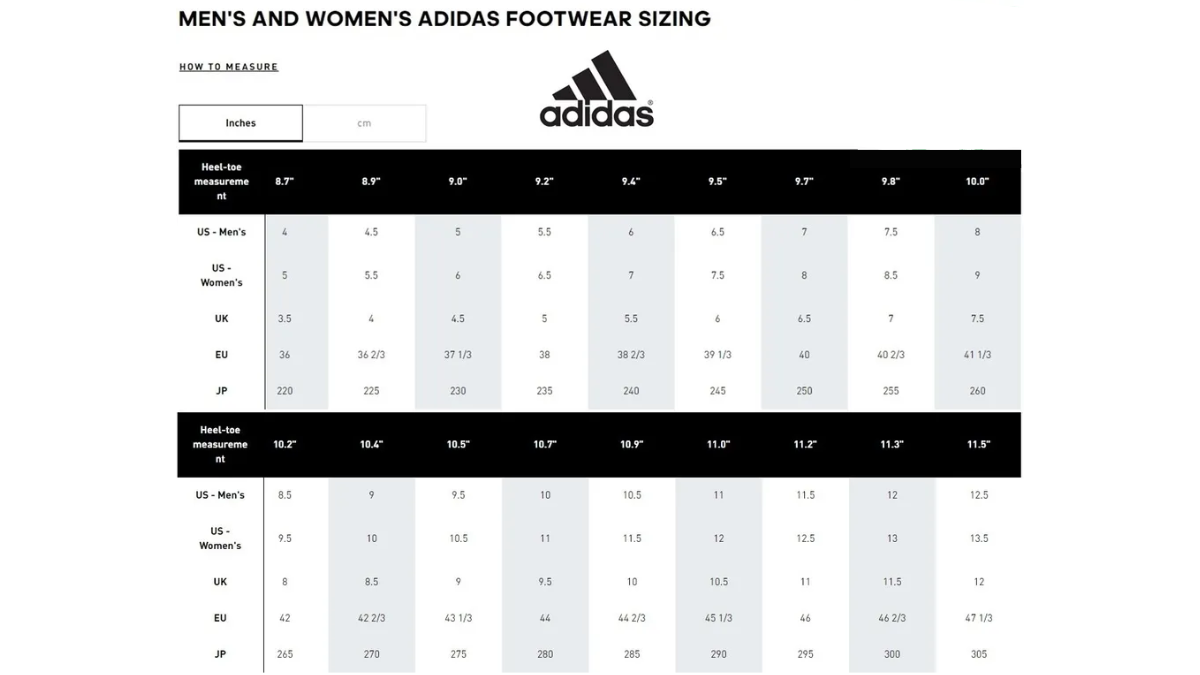 Bí kíp chọn size giày adidas Campus 00s fit chân hoàn hảo Hinh anh 3: Bi kip chon size giay adidas Campus 00s fit chan hoan hao