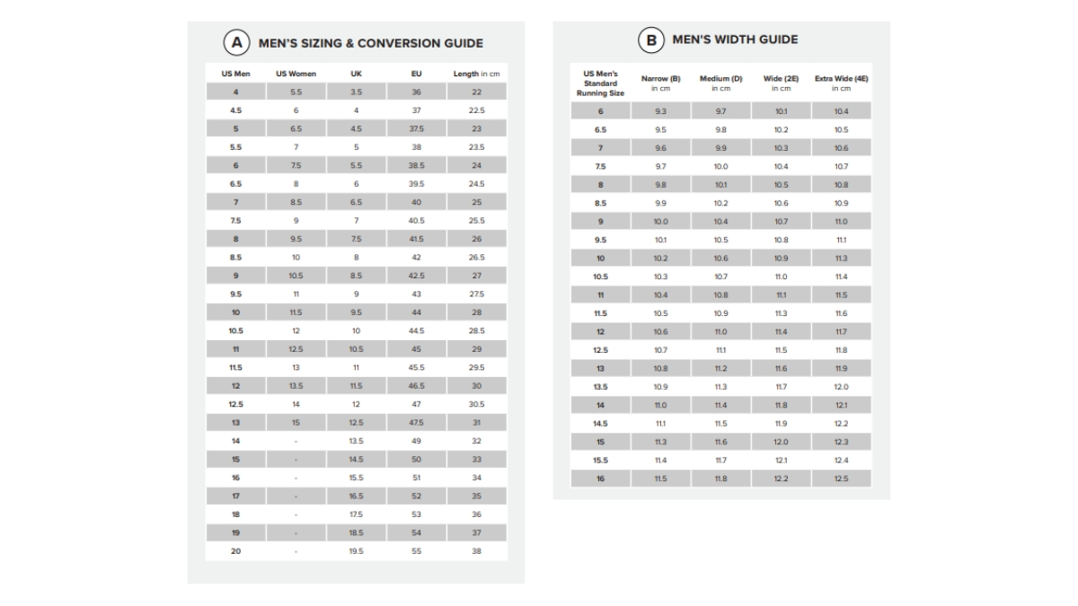 Giải mã kích thước New Balance 550 - Bí kíp chọn size chuẩn xác Hinh anh 3: Giai ma kich thuoc New Balance 550 - Bi kip chon size chuan xac