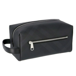 Tui Burberry London Check Leather 'Dark Charcoal' 8014490