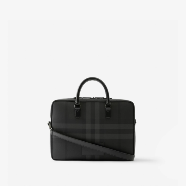 Tui Burberry Slim Ainsworth Briefcaseg 'Charcoal' 80660911