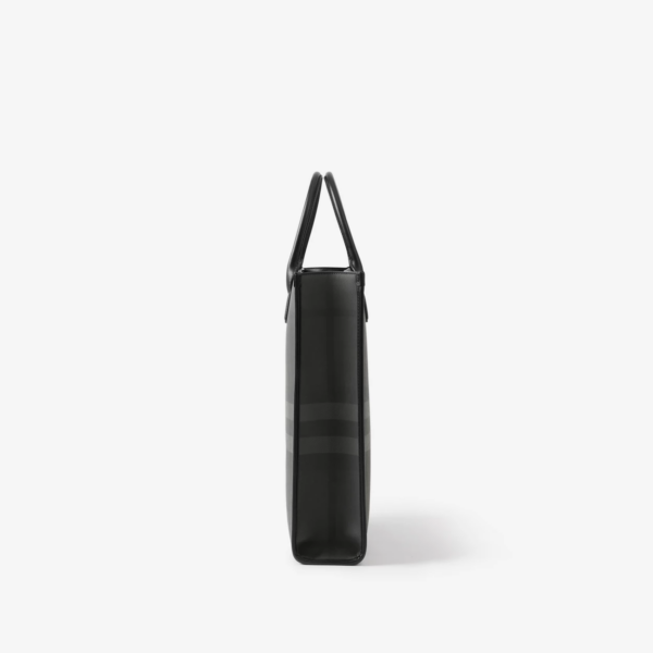 Tui Burberry Slim Vertical Denny Tote 'Charcoal' 80629511