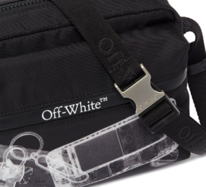 Tui Off-White X-Ray Camera Bag 'Black White' OMNQ088S24FAB0011001