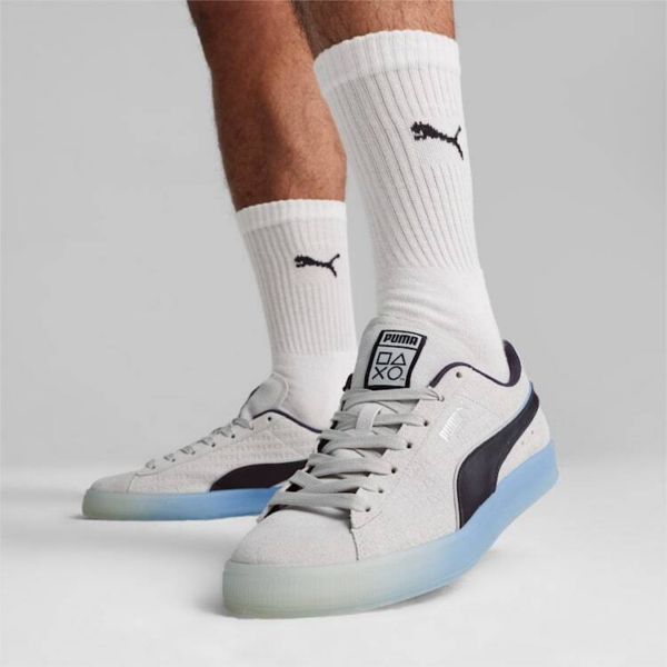 Giay Puma Suede x Playstation 'Glacial Grey' 396246-01