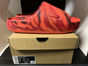 Dep Nike Calm SE Slide 'Picante Red Marbled' FV5637-600