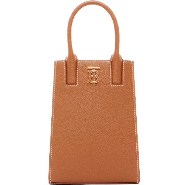 Tui Burberry Grainy Tote 'Warm Russet Brown' 80627021