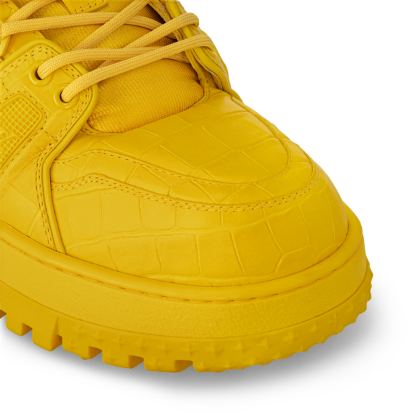 Giay Louis Vuitton LV Maxi Trainers 'Yellow' 1ACN2A