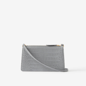 Tui Burberry Embossed Leather Mini TB 'Cloud Grey' 80630031