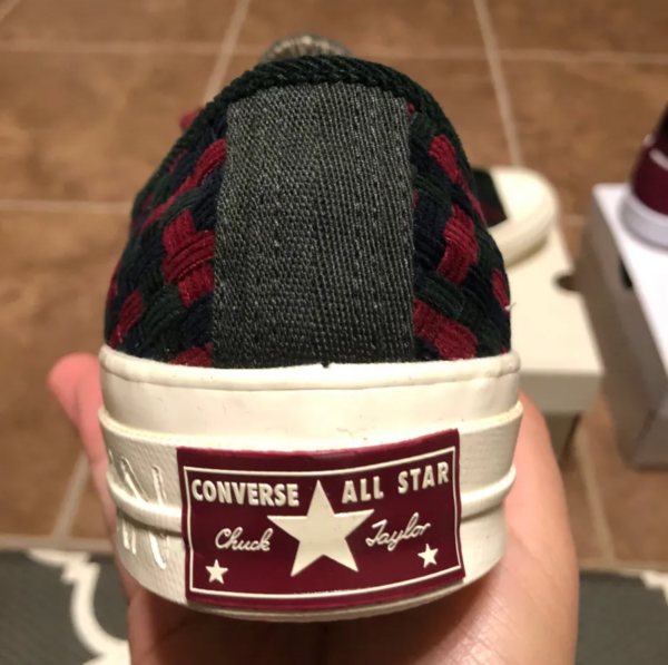 Giay Converse Chuck 70 Low x Kith 'Multi Woven' 165629C