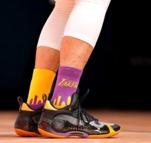 Giay Lining Way Of Wade 10 Low x D'Angelo Russell 'Lakers Away' ABAS083-7