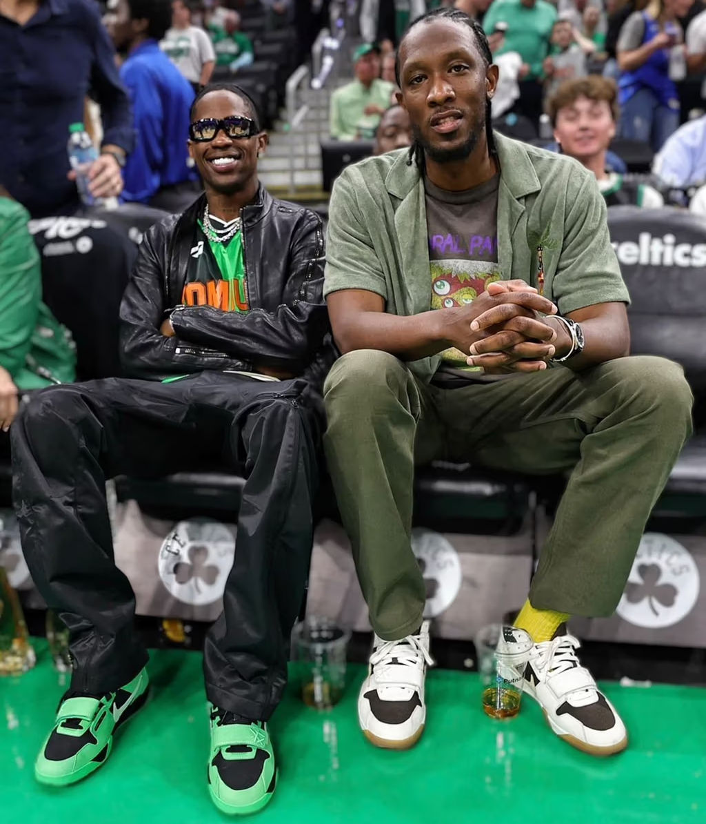 Travis Scott Bất Ngờ Xuất Hiện Với Jordan Jumpman Jack  "Celtics" Hinh anh 2: Travis Scott Bat Ngo Xuat Hien Voi Jordan Jumpman Jack  "Celtics"