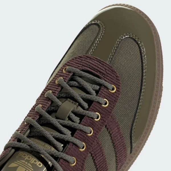 Giay Adidas Samba x ALWAYTH 'Olive Strata' ID3263