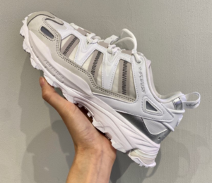 Giay Adidas Hyperturf 'White Silver Metallic' GY9410