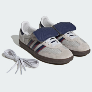 Giay Adidas Samba LT 'Crystal White Dark Blue' IE9169