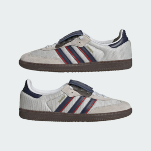 Giay Adidas Samba LT 'Crystal White Dark Blue' IE9169