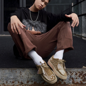 Giay Clarks Originals Wallabee Oak 'Dark Olive Green' 261685237